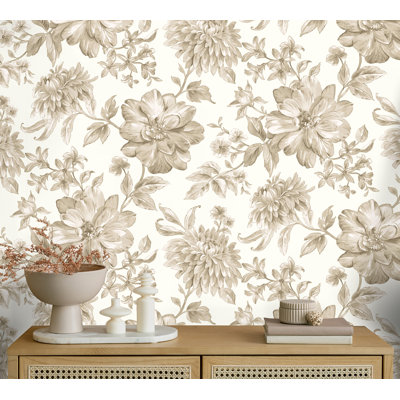 Papier peint floral Gabriela