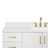 Frawley 60'' Solid Wood Single Bathroom Vanity with 1.5'' Quartz Top-902204892-902204889-835796088