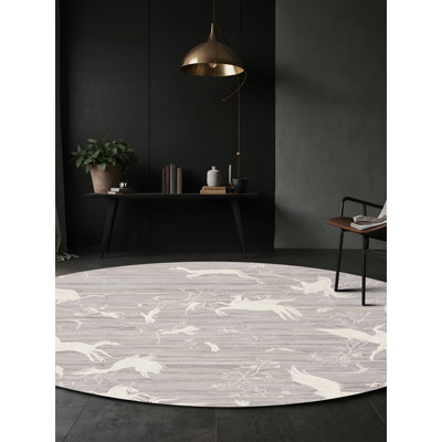 Tapis gris lavable à la machine