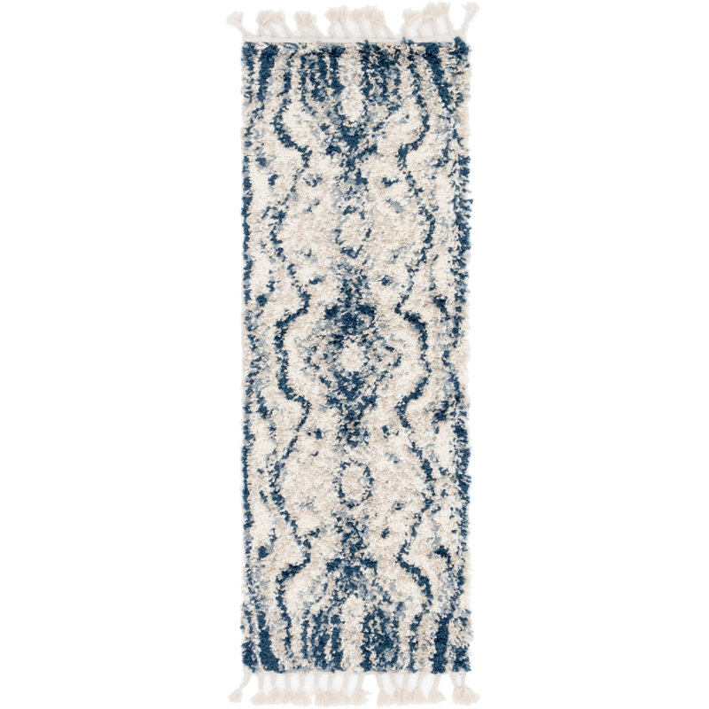 Mitzy Ikat Indoor Rug, Runner 2'2" x 6'
