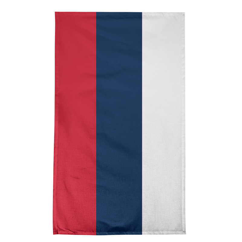 Anaheim Stripe Tea Towel Kitchen Towel, Cotton Twill, Red/Blue/White