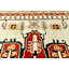 Tapis oriental crème unique 10X14 One-of-a-Kind