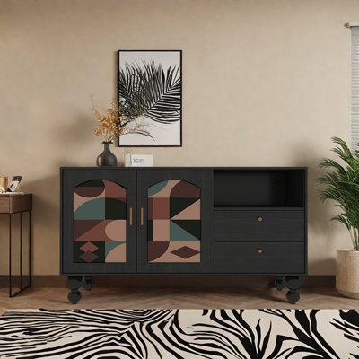 59.1in Multi-functional  Sideboard Cabinet