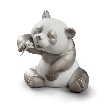 A Cheerful Panda Figurine