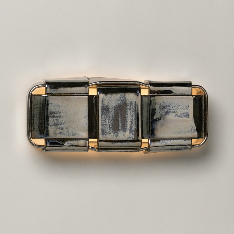 STRIA 3 SCONCE, Yes, Obsidian
