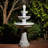 Weather Resistant Fountain with Light