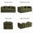 Boneless Modular Compression Sleeper Sofa-1220344188