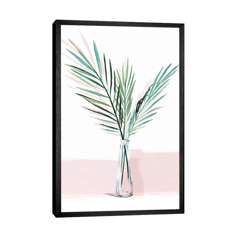 Sunday Bliss 1 Piece Painting on Canvas, 152.5 cm H x 101.5 cm W, Black Framed