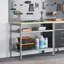 100cm W Steel Top Workbench