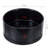 Lemington 7.5" Round Black Ceramic Succulent Planter
