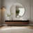 Modern Frameless Round Bathroom Mirror 30 Inch, Beveled Edge Circle Vanity Mirror for Wall Decor, Elegant Bathroom, Living Room & Entryway-1528717892