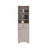 Linen Cabinet Burnedt, One Drawer, One Cabinet, Multiple Shelves, Light Gray Finish-554652841