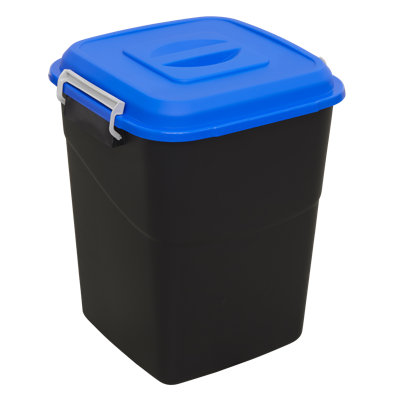 Plastic Manual Lift Kitchen Trash Can - 50L