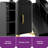 Makeup Vanity Set with LED Lighted Mirror-1505751583