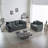 Upholstered Sofa Set With Pillows