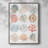Ocean Patterns I Framed Print - Solid Wood-1788025226