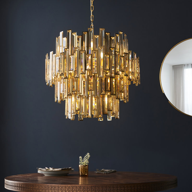 Thoman 15 - Light Crystal Chandelier