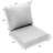 Eddie Bauer Sunbrella® Fabric 1-Piece Outdoor Louge Chair Cushion, 26"W x 26"L, Canvas Natural -18066172-92686487