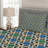 Morrocan Eclectic Polyester Ikat Coverlet-41889533-105475220