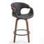 Tabouret de bar pivotant Pompano-1359937232
