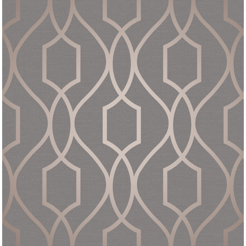 10m x 53cm Wallpaper Roll, Copper