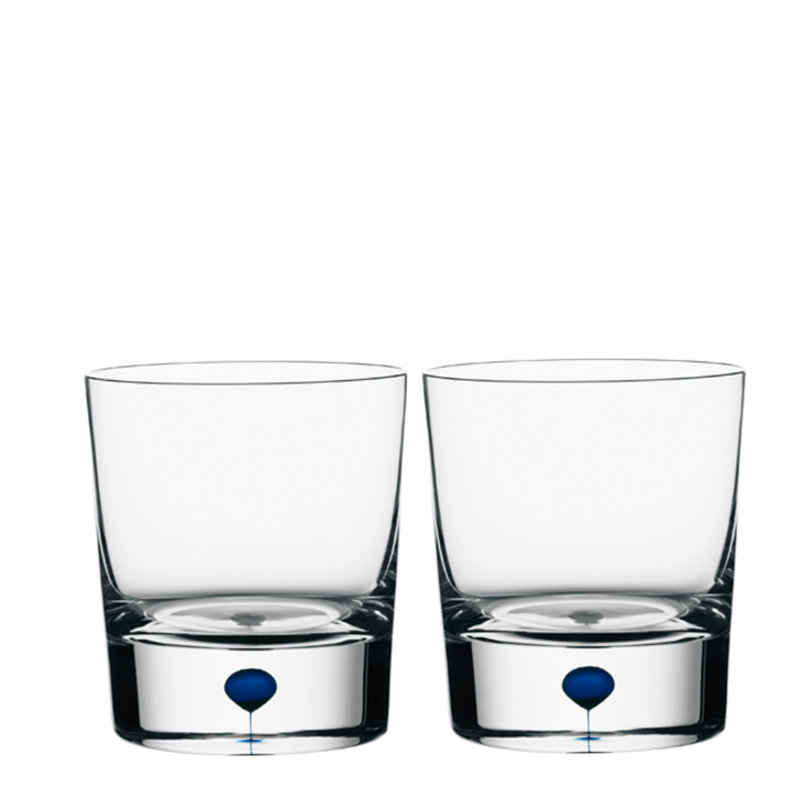 Intermezzo 8 oz. Whiskey Glass, Blue, 8 oz.