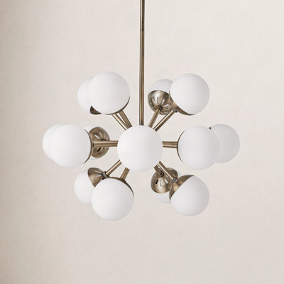 16 - Light Dimmable Sputnik Chandelier