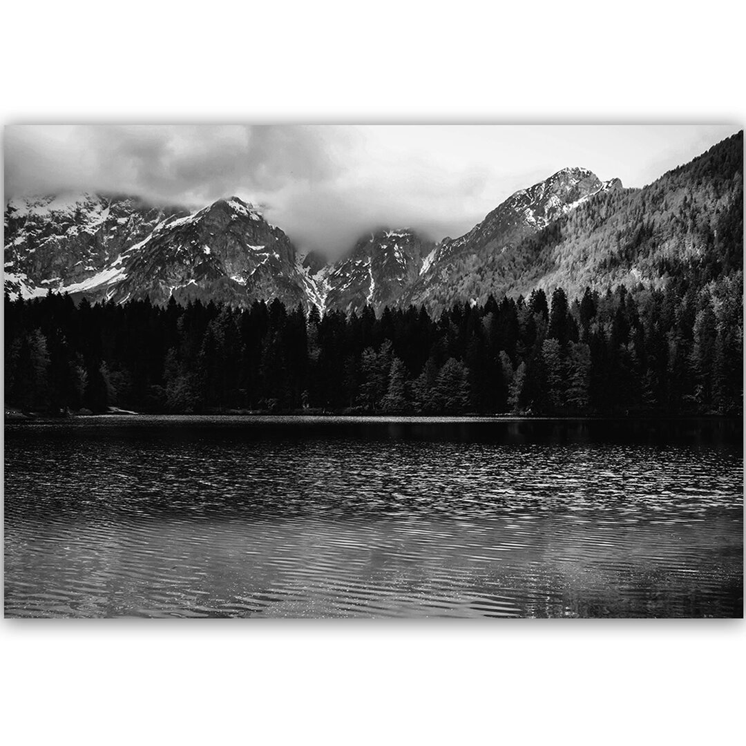 Leinwandbild Bergsee 2