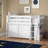 Kaiden Kids Twin Loft Bed with Drawers-1171773129