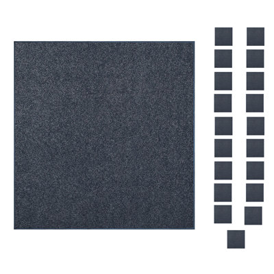Ensemble de tapis intérieur / extérieur en polyester touffeté à la machine Sandlin