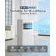 9000 BTU Portable Air Conditioner Cooling&Heating with Wifi&Remote