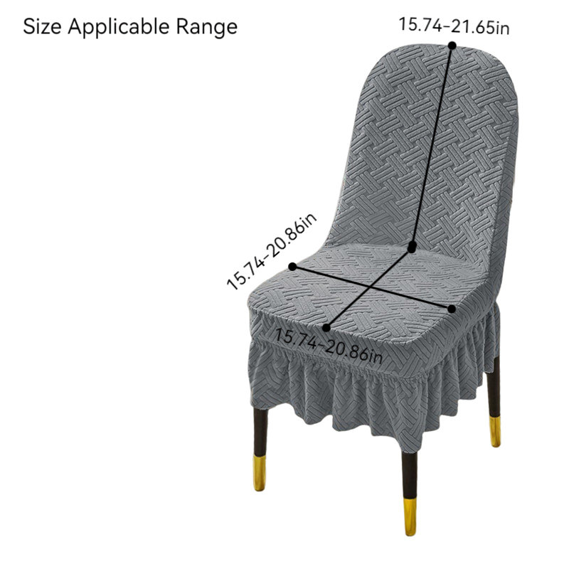 Housse pour chaise de salle à manger