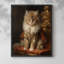 ANIMALS Series CLIX - reproduction encadrée de qualité supérieure - prête à être accrochée - aucun clou requis-304726502