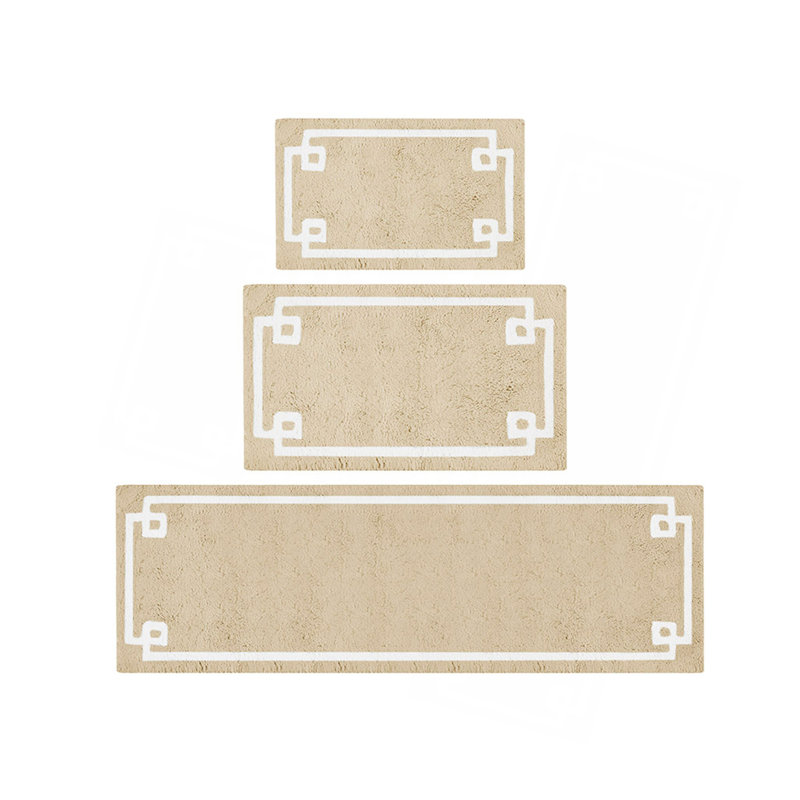 Cotton Tufted Bath Rug 24X40, Single - 2' x 3'4", Taupe