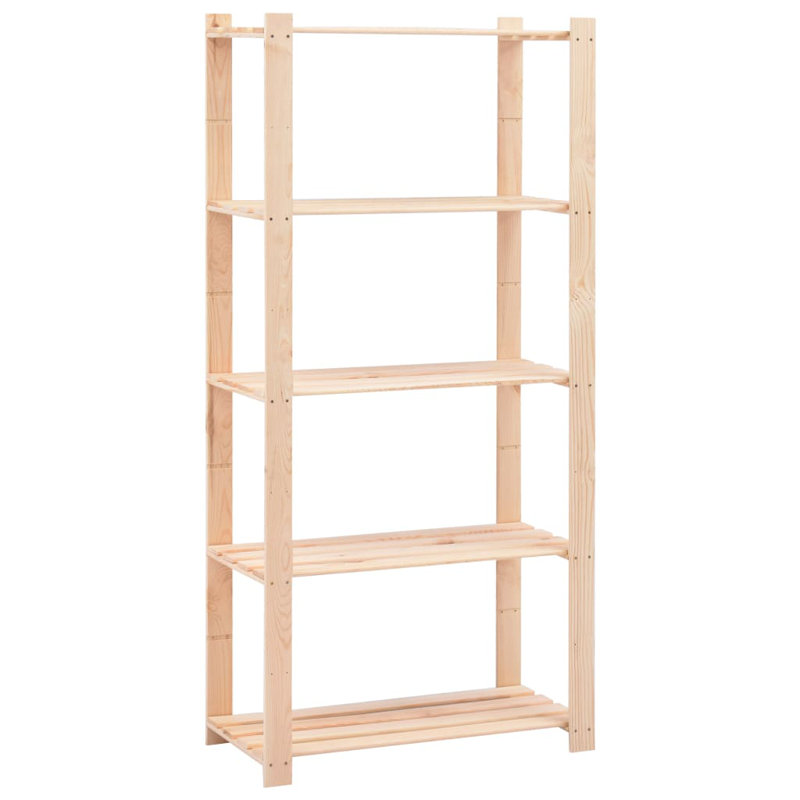 Katz 80cm W Manufactured Wood Shelving Unit