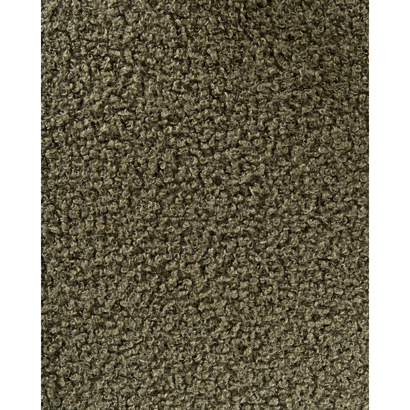 48cm H Boucle Upholstered Upholstered Back Armchair, Green