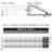 HomCom Metal Foldable 48'' L Threshold Ramp-81751165