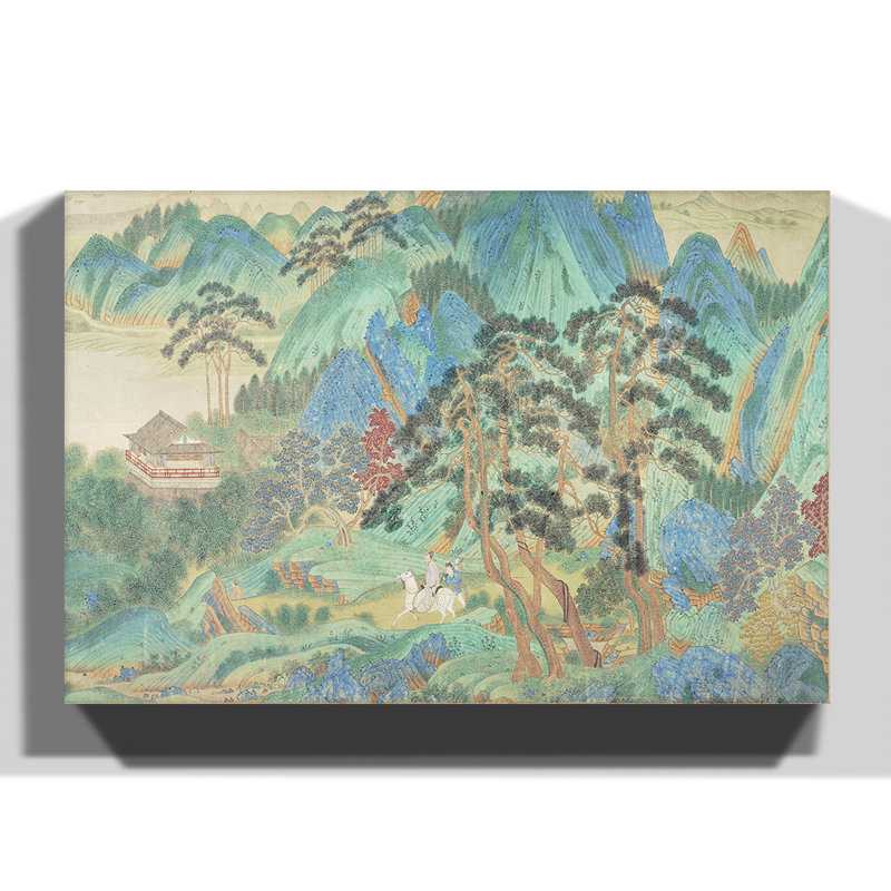 Chinese Oriental by Qiu Ying - Wrapped Canvas, 70cm H x 100cm W