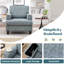 Fauteuil rembourré avec rangement intérieur pour accoudoirs-448415070