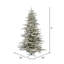 Sierra Lighted Artificial Fir Christmas Tree-1970978197