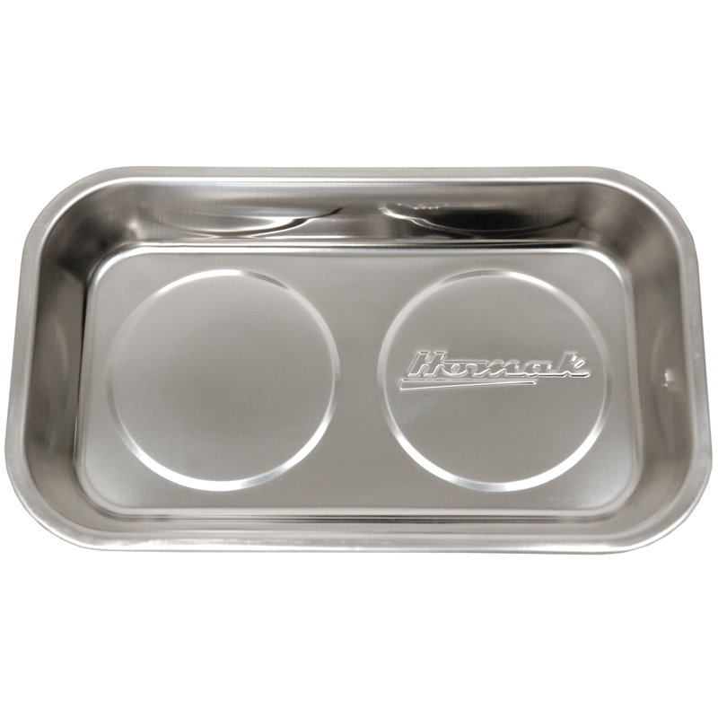 9" Rectangular Stainless Steel Magnetic Tray