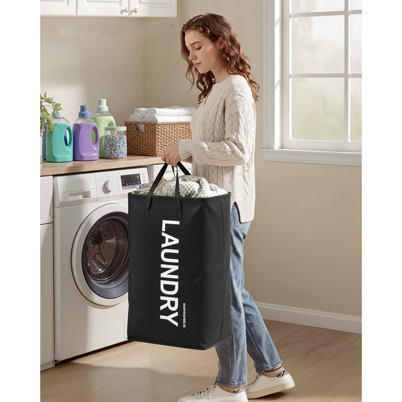 Fabric Laundry Sorter, Black