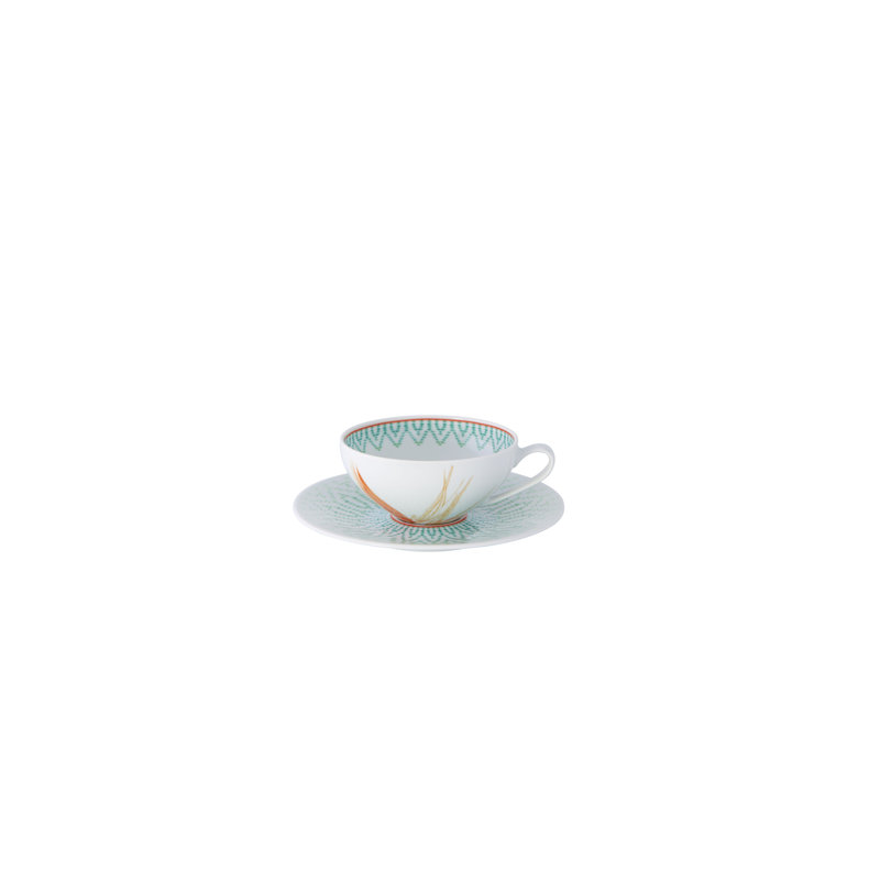 Fiji 5 Piece Porcelain China Dinnerware Set