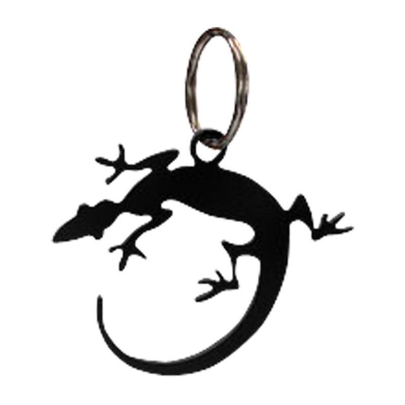 Village Wrought Iron 2.25'' W Black Key Chain