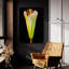 «Lily Bud» par Pamela Plummer, art mural en verre acrylique, 16 po x 24 po-464528789