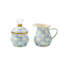 Sky Check Lidded Sugar Bowl