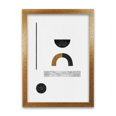 Orara Abstract Geometric III - Print