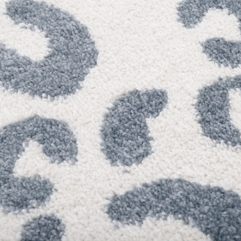Clower Tufted Beige/Grey Rug
