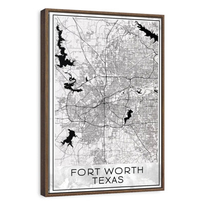 Fort Worth City Map