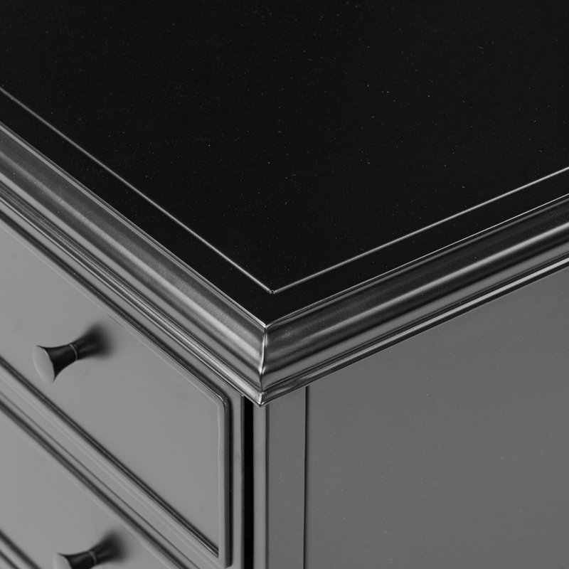 Kurk Nightstand-Black